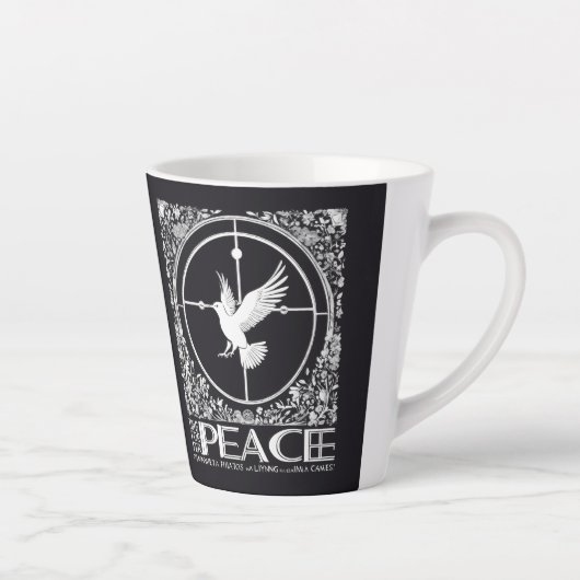 Latte MugTranquil Letters Milchtasse (Rechts)