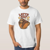 Latte Nickerchen T-Shirt (Vorderseite)