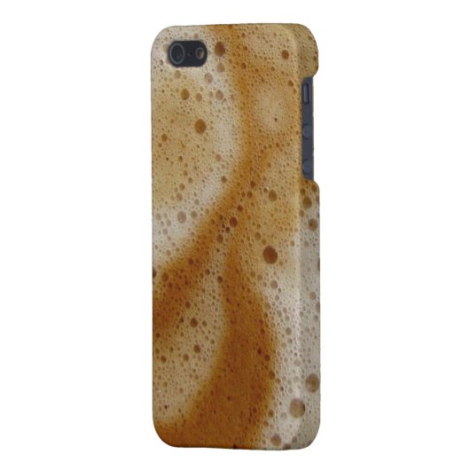 Latte Schaum iPhone 5 Fall Hülle (Rückseite links)