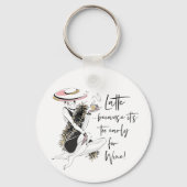 Latte Schlüsselanhänger (Rückseite)