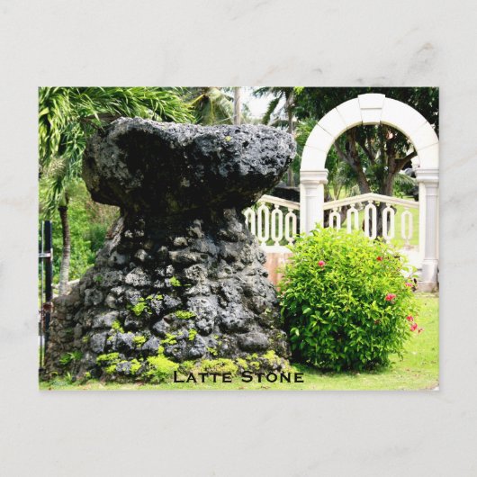 Latte Stone - Guam Postkarte (Vorderseite)