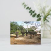 Latte Stone Park Postkarte (Stehend Vorderseite)