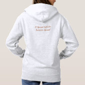 Latte Süße Katzen Kaffee  Hoodie (Rückseite)
