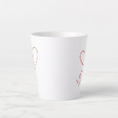 Latte Tasse (Vorderseite)