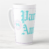 Latte Tasse (Linke Ecke)