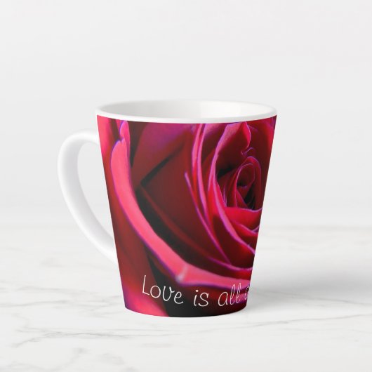 Latte Tasse (Linke Ecke)