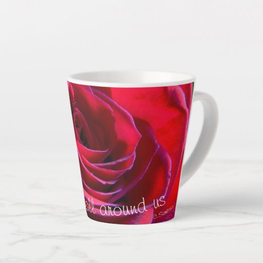 Latte Tasse (Rechte Ecke)