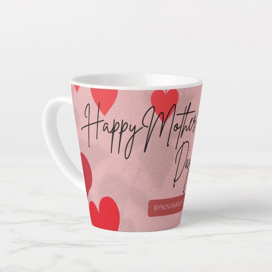 Latte Tasse (Linke Ecke)