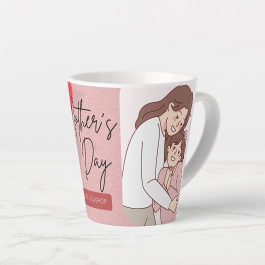 Latte Tasse (Rechte Ecke)