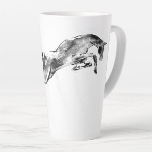 Latte Tasse (Rechte Ecke)