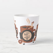 Latte Tasse (Vorderseite)