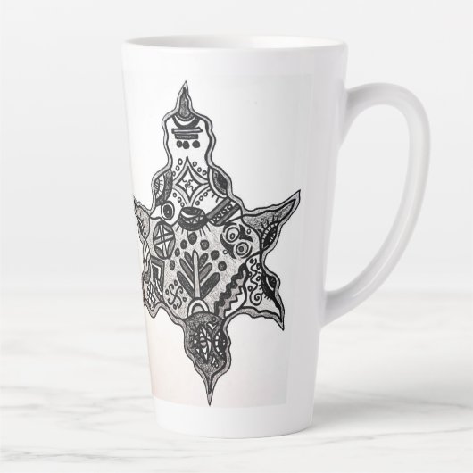 Latte Tasse (Rechts)