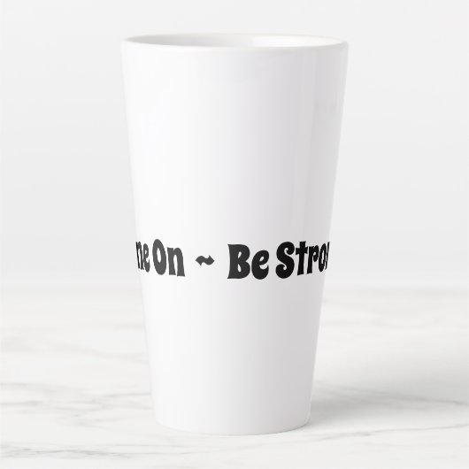 Latte Tasse (Vorderseite)