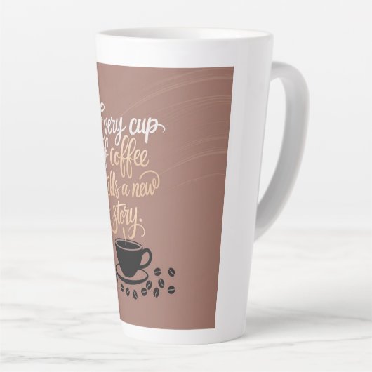 Latte Tasse (Rechte Ecke)