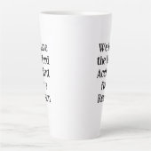 Latte Tasse (Vorderseite)