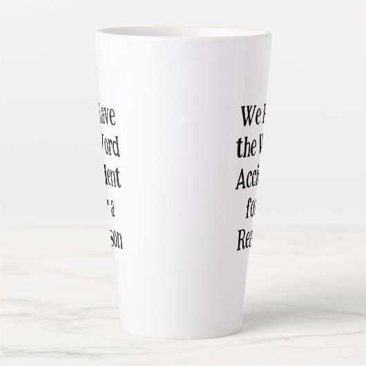 Latte Tasse (Vorderseite)