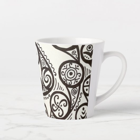 Latte Tasse (Rechts)