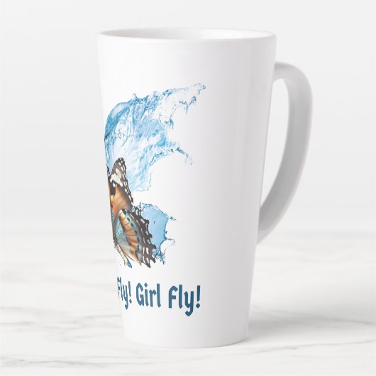 Latte Tasse (Rechte Ecke)