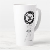 Latte Tasse (Rechte Ecke)