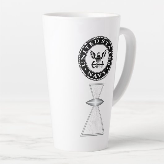 Latte Tasse (Rechte Ecke)