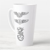 Latte Tasse (Linke Ecke)