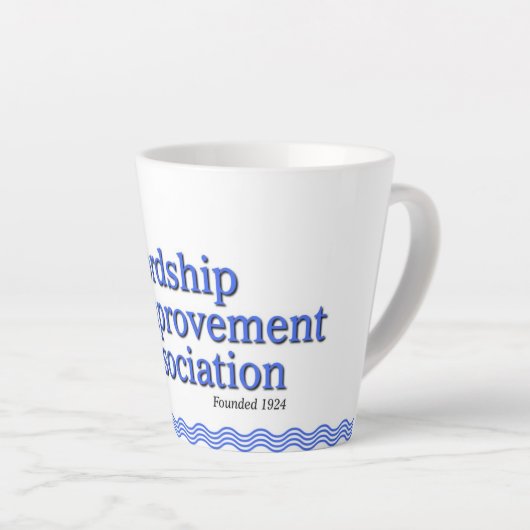 Latte Tasse (Rechte Ecke)