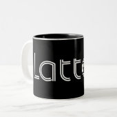 Latte Tasse (Vorderseite Links)