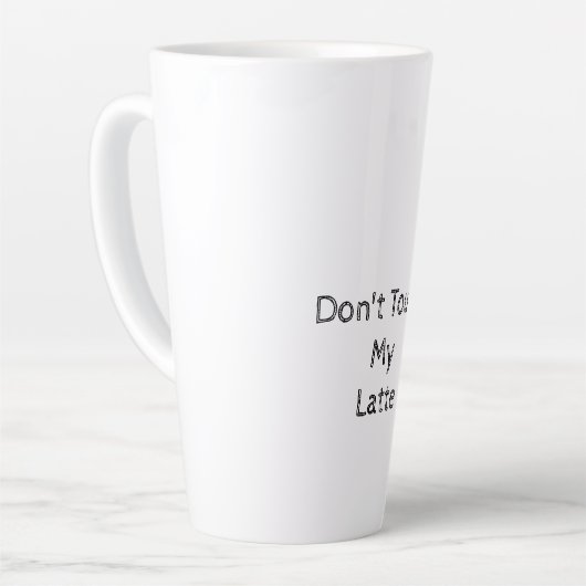 Latte Tasse (Linke Ecke)