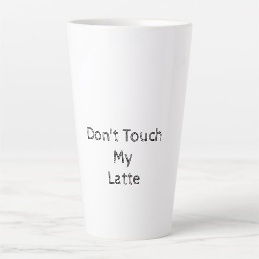 Latte Tasse (Vorderseite)