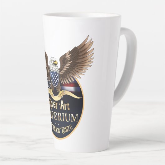 Latte Tasse (Rechte Ecke)