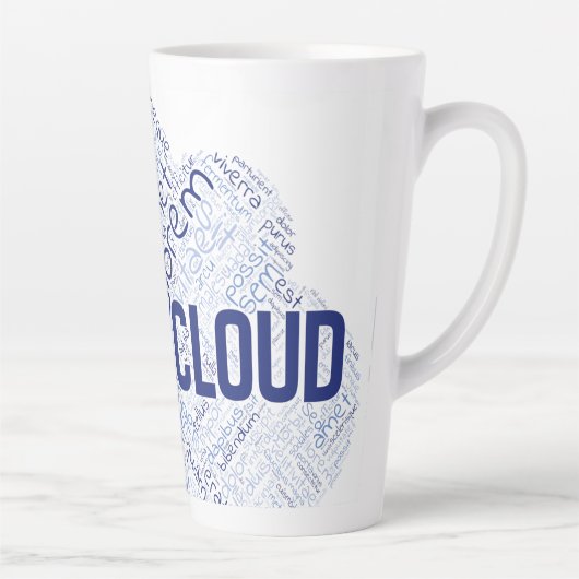 Latte Tasse (Rechts)