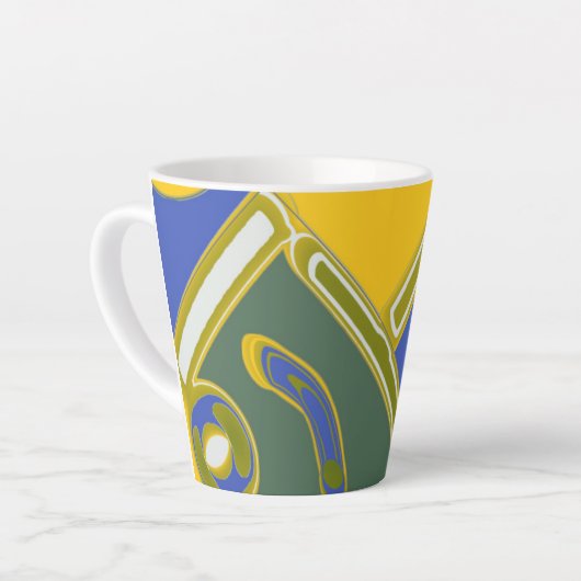 Latte Tasse (Linke Ecke)