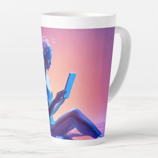 Latte Tasse (Rechte Ecke)