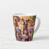 Latte Tasse (Rechte Ecke)