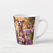 Latte Tasse (Rechts)