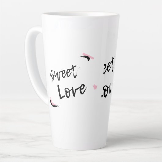 Latte Tasse (Linke Ecke)