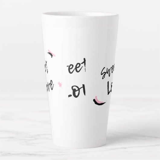 Latte Tasse (Vorderseite)