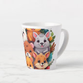 Latte Tasse (Rechte Ecke)