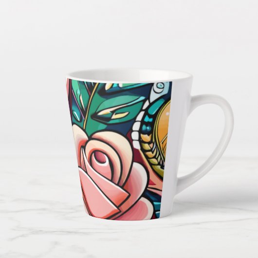 Latte Tasse (Rechts)