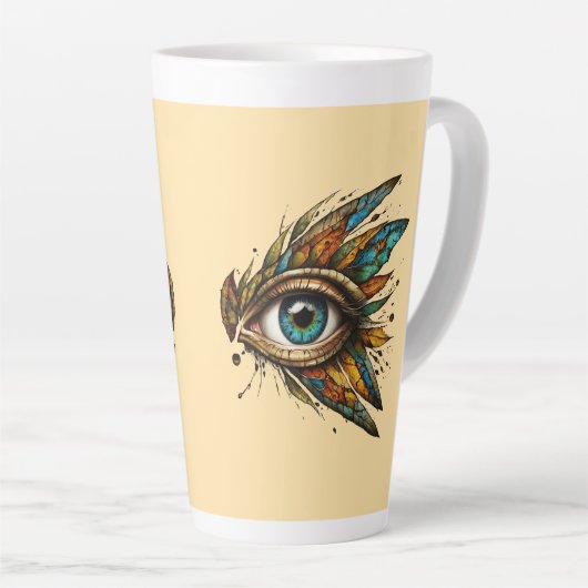 Latte Tasse (Rechte Ecke)