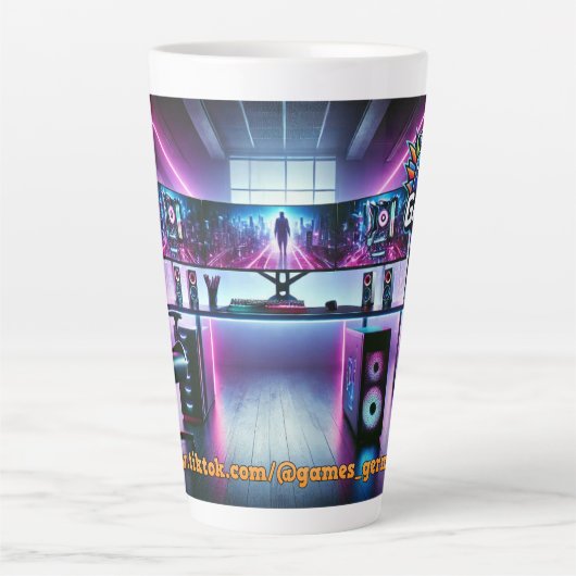 Latte Tasse (Vorderseite)