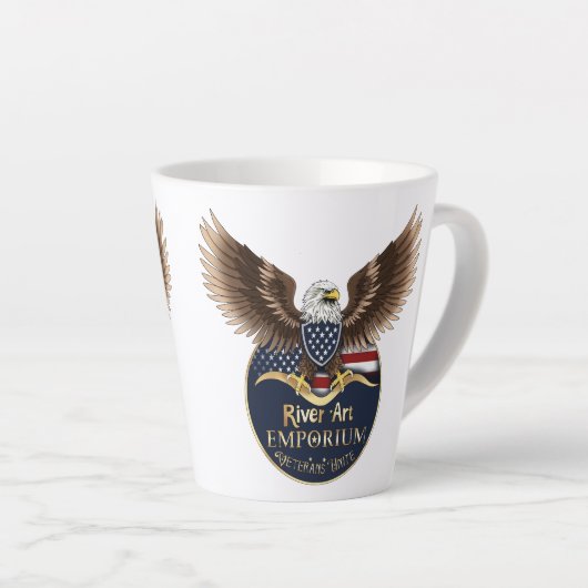 Latte Tasse (Rechte Ecke)