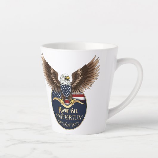 Latte Tasse (Rechts)