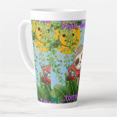 Latte Tasse (Linke Ecke)