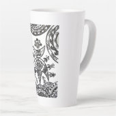 Latte Tasse (Rechte Ecke)