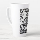 Latte Tasse (Linke Ecke)