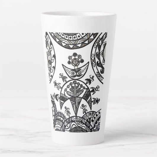 Latte Tasse (Vorderseite)