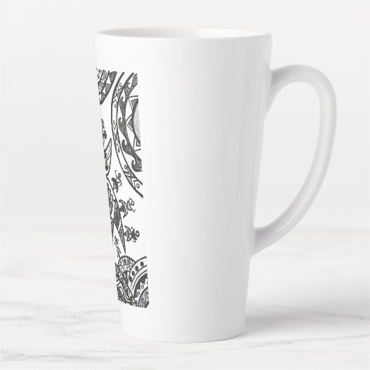 Latte Tasse (Rechts)