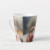 Latte Tasse (Linke Ecke)