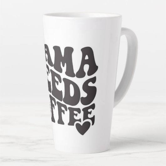 Latte Tasse (Rechte Ecke)